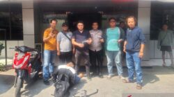 Pelaku diamankan oleh tiga anggota buser Polsek Cakung