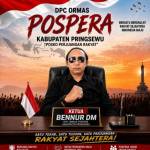 DPC POSPERA KABUPATEN PRINGSEWU UCAPKAN DIRGAHAYU RI KE-81