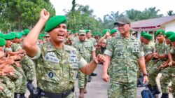 Wapang TNI Tinjau Kesiapan Yonif TP di Sumatera Utara