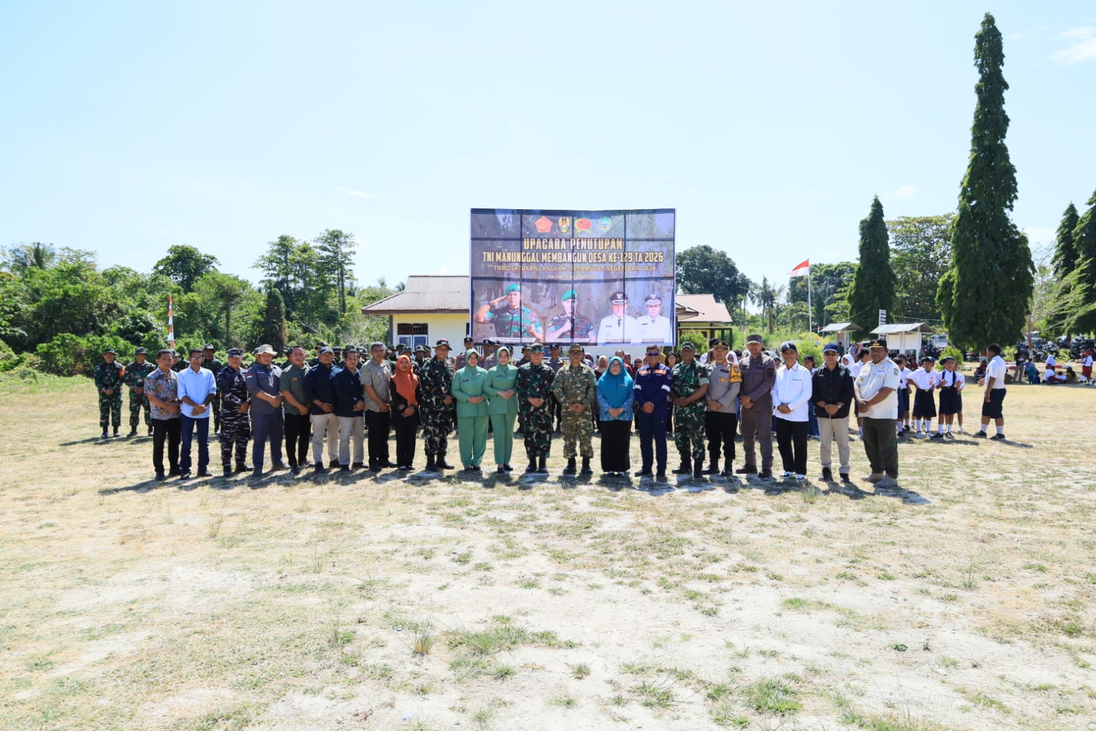 Resmi Ditutup! TMMD ke-129 Kodim 1505/Tidore Hadirkan Perubahan Nyata bagi Masyarakat