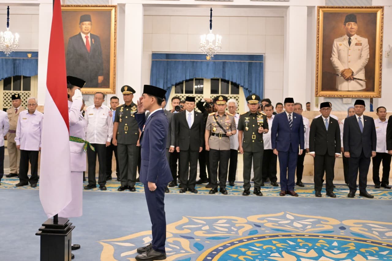 Panglima TNI Hadiri Pengukuhan Paskibraka Tingkat Pusat Tahun 2026 Panglima TNI Hadiri Pengukuhan Paskibraka Tingkat Pusat Tahun 2026