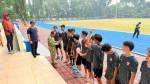Letjen TNI Richard Tampubolon Tinjau Atlet Pelatnas Taekwondo Indonesia di Markas Kopassus