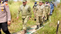 Komandan Lanud Sjamsudin Noor Dampingi Pangkodau II Tinjau Langsung Penanggulangan Karhutla di Kalimantan Selatan