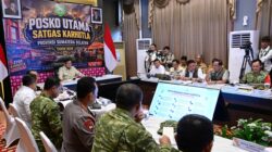 Panglima TNI Dampingi Presiden Prabowo Tinjau Penanganan Karhutla di Riau dan Sumatera Selatan
