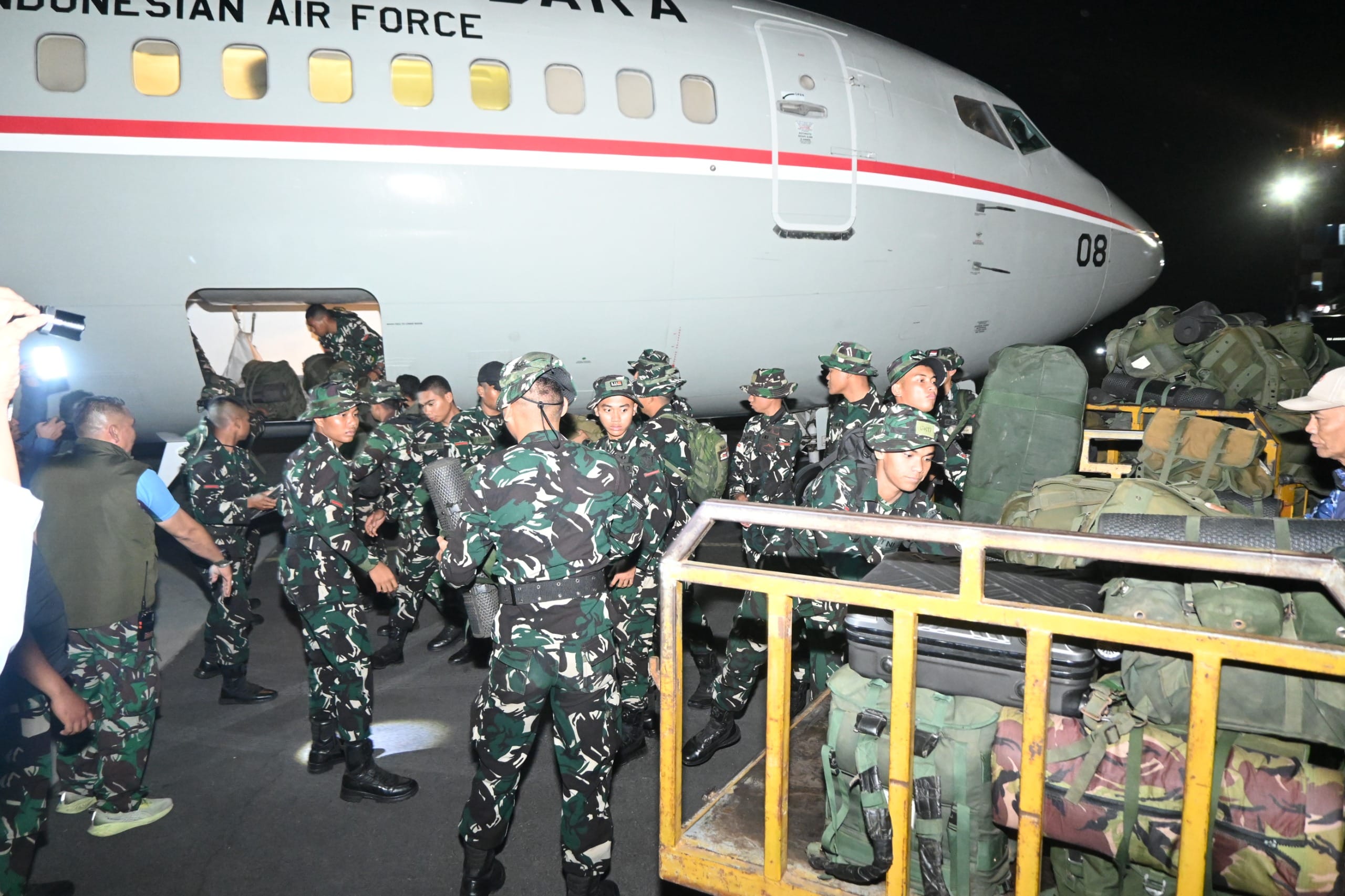 TNI Kembali Kirim Pasukan Tambahan Bantu Karhutla di Kalimantan Barat