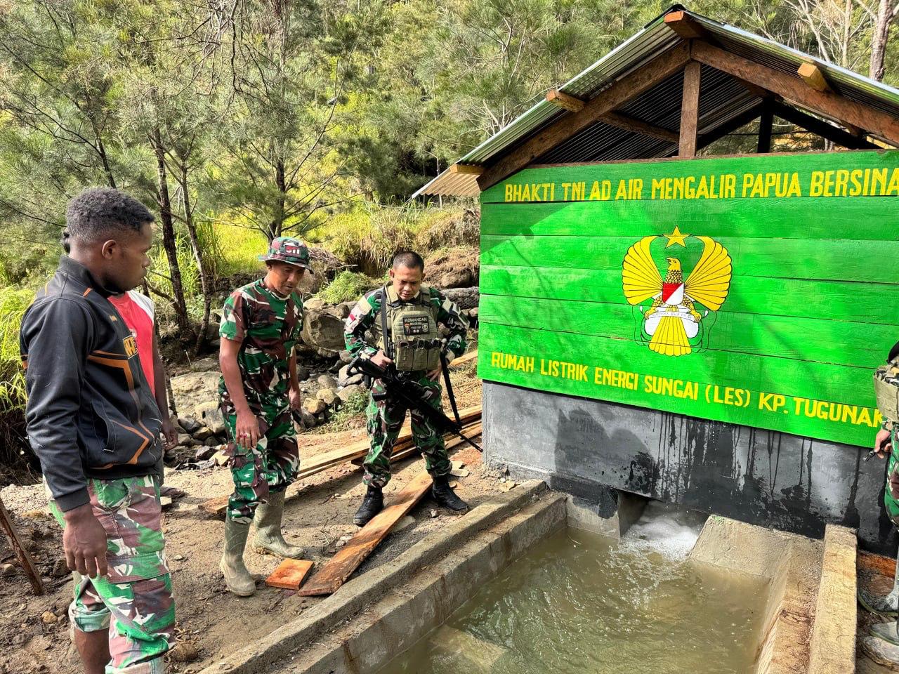 PLTMH Hadir di Kampung Tabukeker, Buka Akses Listrik dan Air Bersih bagi Masyarakat