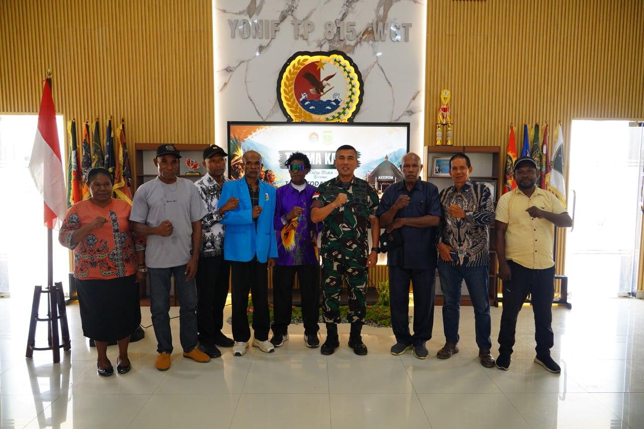 Tatap Muka Danrem 172/PWY Bersama Tokoh Agama, Adat dan Masyarakat Keerom