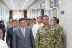 Wapang TNI Dampingi Menhan RI dalam Rapat Kerja Bersama Komisi I DPR RI