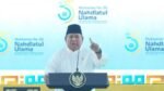 Prabowo Dapat Kartu Anggota NU di Penutupan Muktamar