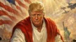 Menganalisis Motif Unggahan Gambar AI Donald Trump