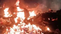 Massa Bakar Dua Motor di Pejompongan