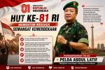 Purn. Pelda Abdul Latif: Kemerdekaan Harus Diisi dengan Keberanian dan Tanggung Jawab