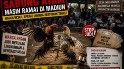 Warga Pertanyakan Aktivitas Sabung Ayam di Wungu Madiun, Dugaan Beking Oknum APH Mencuat