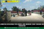Jembatan Beton Merah Putih Muara Jawa Memasuki Tahap Finishing dan Pengecatan