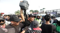 Pengamanan Ketat Demonstrasi AMPB di DPR