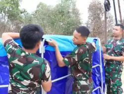 Respons Cepat Diperkuat, Lanud Sjamsudin Noor Siagakan Tangki Portable Untuk Penanganan di Titik Rawan Karhutla