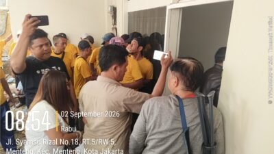 Tanpa Perlawanan, PN Jakarta Pusat Laksanakan Pengosongan Tanah dan Bangunan di Menteng