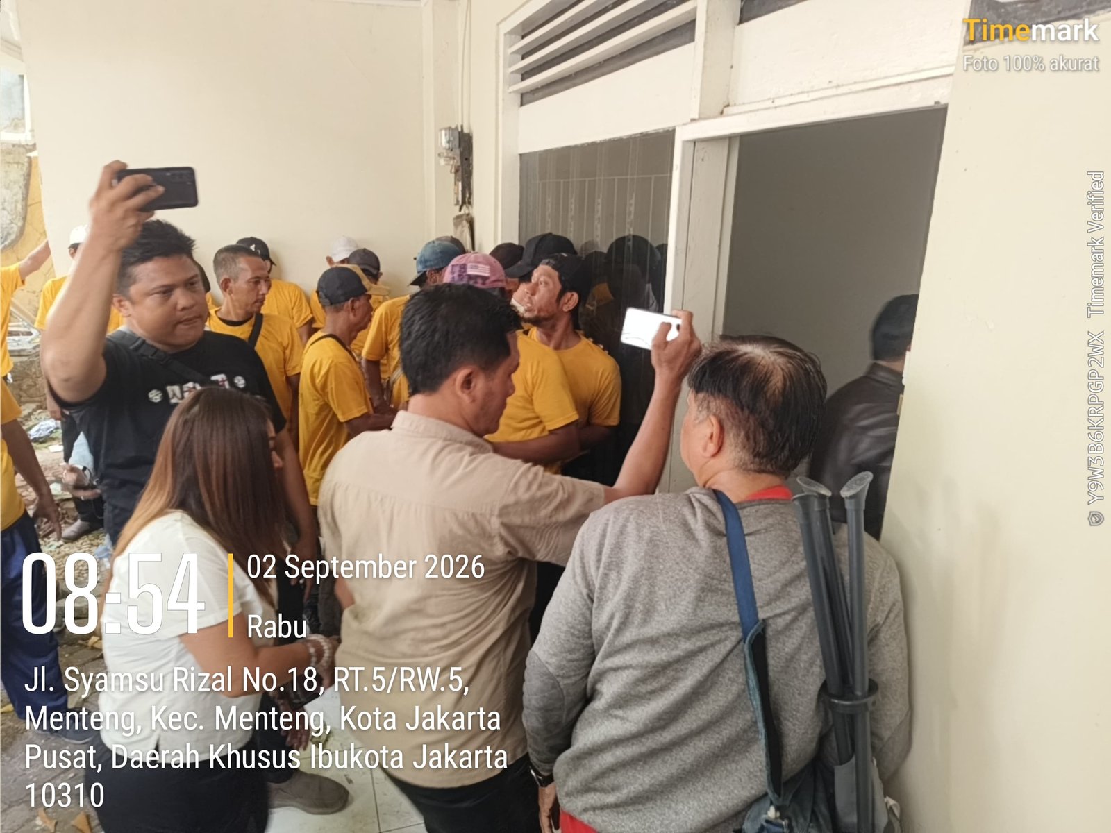 Tanpa Perlawanan, PN Jakarta Pusat Laksanakan Pengosongan Tanah dan Bangunan di Menteng