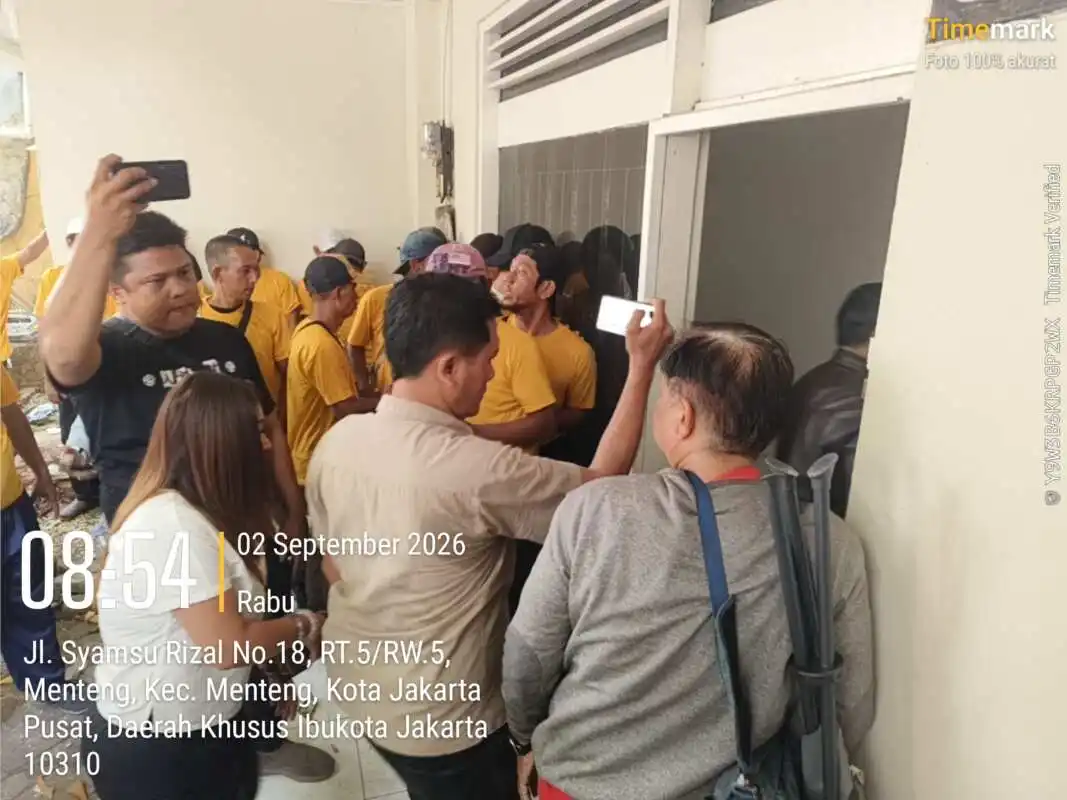 Tanpa Perlawanan, PN Jakarta Pusat Laksanakan Pengosongan Tanah dan Bangunan di Menteng