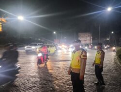 Ops Cipkon KRYD, Polsek Cikupa Patroli Malam Sasar Sejumlah Titik Keramaian
