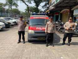 Patroli Public Address, Polsek Cikupa Imbau Warga Cegah Karhutla