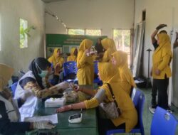 Tingkatkan Literasi Kesehatan, Koramil Trucuk Bojonegoro dan Puskesmas Gelar Pemeriksaan Kesehatan Gratis