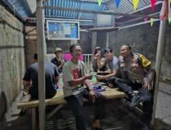 Sambangi Pos Satkamling, Aipda S. Hamdi Perkuat Sinergi Kamtibmas Bersama Warga Desa Cikupa