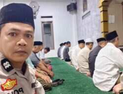 Subuh Keliling, Aiptu Budiansyah Perkuat Silaturahmi dan Sampaikan Pesan Kamtibmas kepada Warga Sukamulya