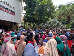 KWJK Gelar Aksi di Kemensos, Desak Pembenahan Data dan Penyaluran Bansos