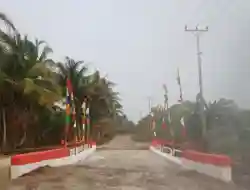 Jembatan Garuda Wasileo Kini Berdiri Kokoh, Hasil Karya TNI dan Masyarakat Kini Dinikmati Warga