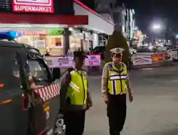 Ops Cipkon KRYD, Ipda Andhika V.O. Pimpin Patroli Malam di Sejumlah Titik Citra Raya
