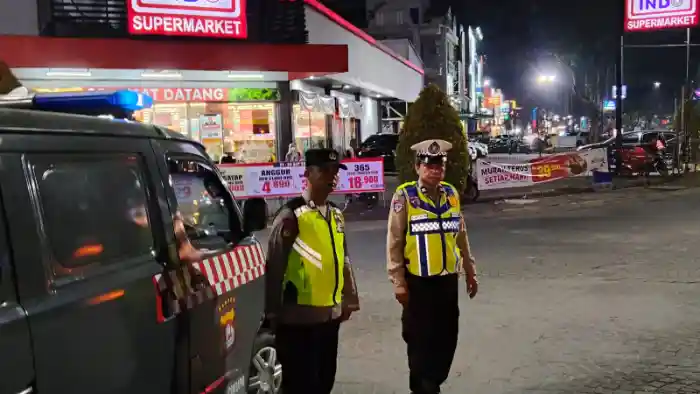 Ops Cipkon KRYD, Ipda Andhika V.O. Pimpin Patroli Malam di Sejumlah Titik Citra Raya