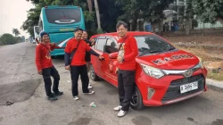 Polsek Cikupa Pantau Keberangkatan Massa FSBN KASBI PT KMK Menuju Jakarta
