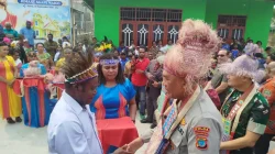Wakapolda Papua Barat Daya Hadiri Peresmian dan Pentabisan Gedung Gereja GKI Agape Waigo di Sorong Selatan