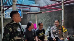 Sambangi Pos Satkamling, Aipda S. Hamdi Perkuat Kamtibmas di Desa Cikupa