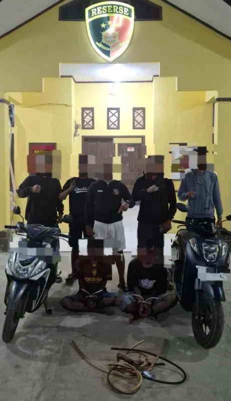Polres Raja Ampat Amankan Dua Terduga Pelaku Pencurian Kabel di Ruang Listrik Bandara, Satu Orang Dikejar