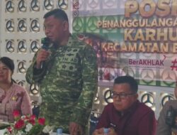TNI Intensifkan Penyuluhan Pencegahan Karhutla di 11 Kecamatan Kabupaten Melawi, Kalbar