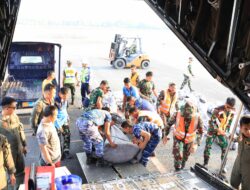 Hercules TNI AU Mendarat di Lanud Sjamsudin Noor Bawa Kekuatan Baru dari Kemhan RI, Penanganan Karhutla Kalimantan Selatan Kian Diperkuat