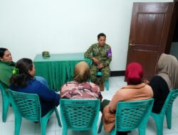 Puspsi TNI Berikan Trauma Healing bagi Relawan TNI dan Persit Penyintas Gempa NTT