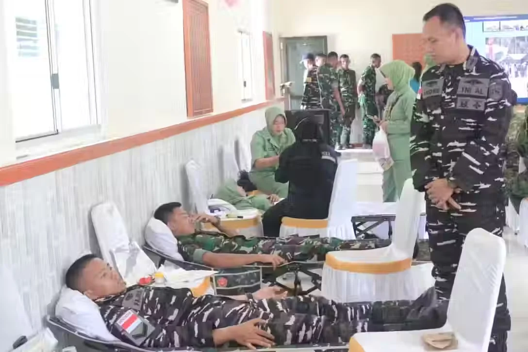 Sambut HUT TNI ke-81, Kodim 1710/Mimika Gelar Bakti Kesehatan