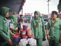 Kodim 1710/Mimika Gelar Bazar HUT TNI, Hadirkan Sembako Murah