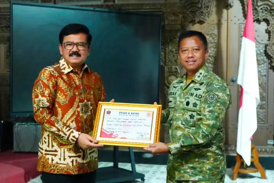 Merawat Silaturahmi, Kas Kohanudnas Silaturahmi Dengan Mantan Panglima TNI
