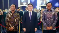 Kasum TNI Bersama Menko Polkam Hadiri Perayaan Hari Nasional ke-77 RRC