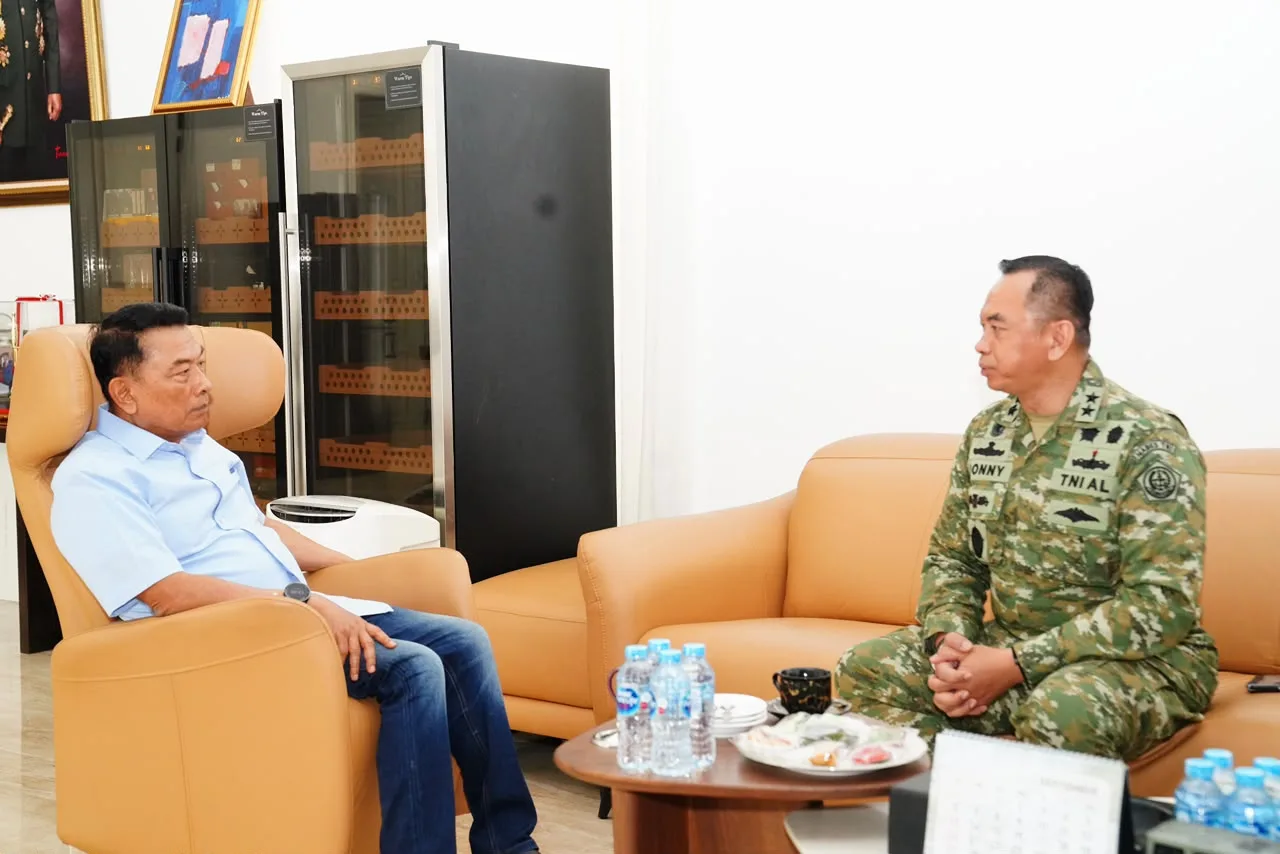 Silaturahmi Penuh Jelang HUT TNI, Jenderal TNI (Purn) Moeldoko Ingatkan tentang Profesionalisme Prajurit