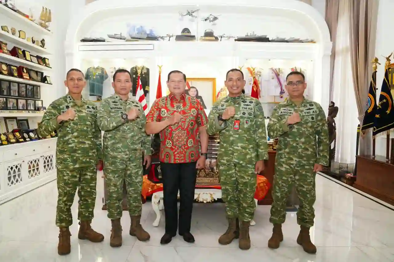 Anjangsana Orjen TNI ke Laksamana TNI (Purn) Yudo Margono: Pesan Inovasi dan Tanggung Jawab Komandan di Tengah Keterbatasan