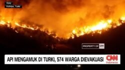 Kebakaran Hebat di Turki: 574 Warga Dievakuasi