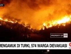 Kebakaran Hebat di Turki: 574 Warga Dievakuasi