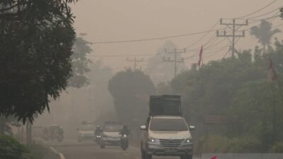 Kabut Asap Mewarnai Langit Brunei Akibat Titik Panas di Kalimantan