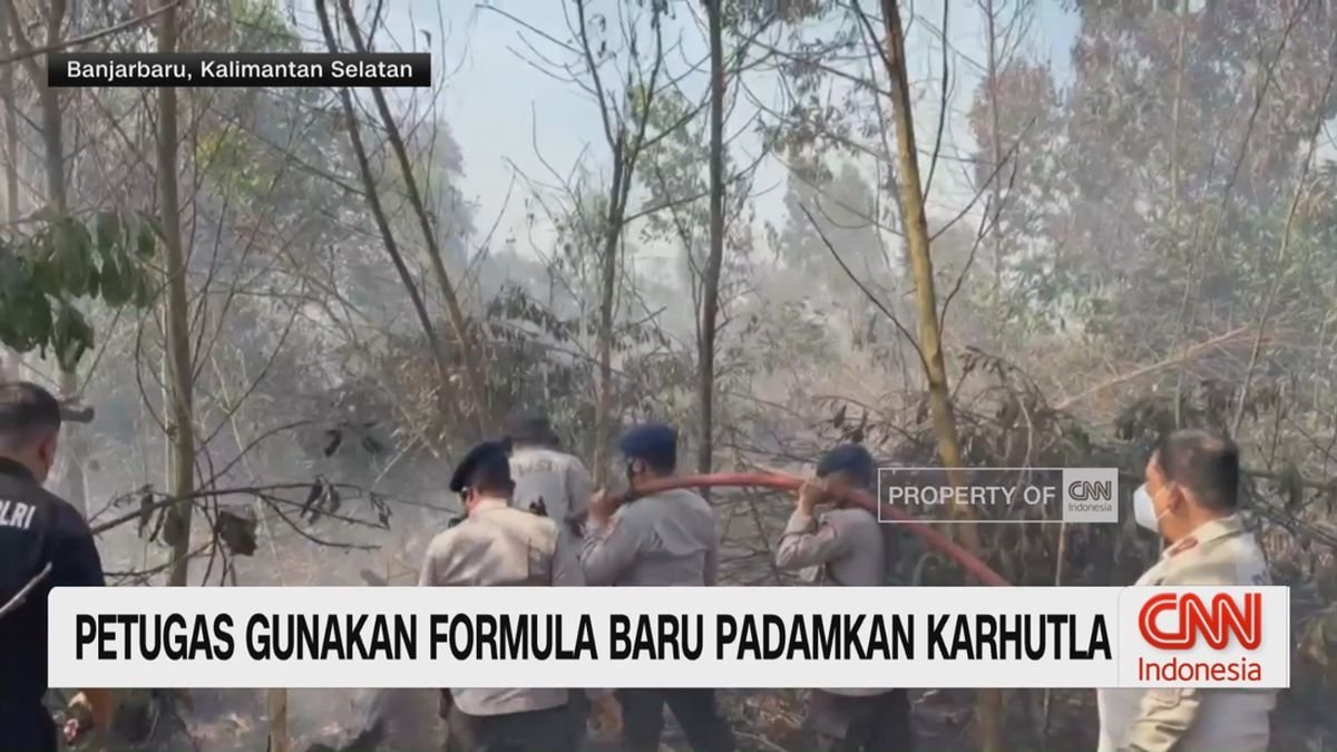 Formula Baru untuk Memadamkan Kebakaran Hutan dan Lahan