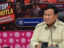 Prabowo Soroti Penanganan Kebakaran Hutan